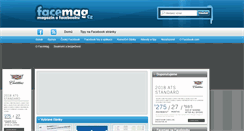 Desktop Screenshot of facemag.cz